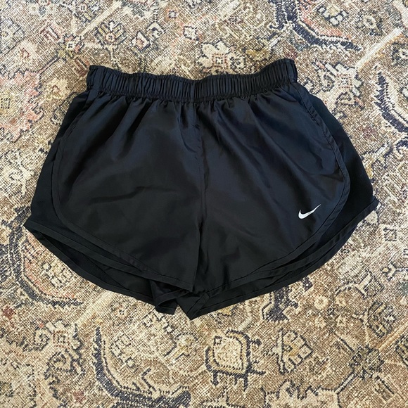 Nike Pants - Nike Tempo Gym Running Shorts Womens Size Small Black on Black